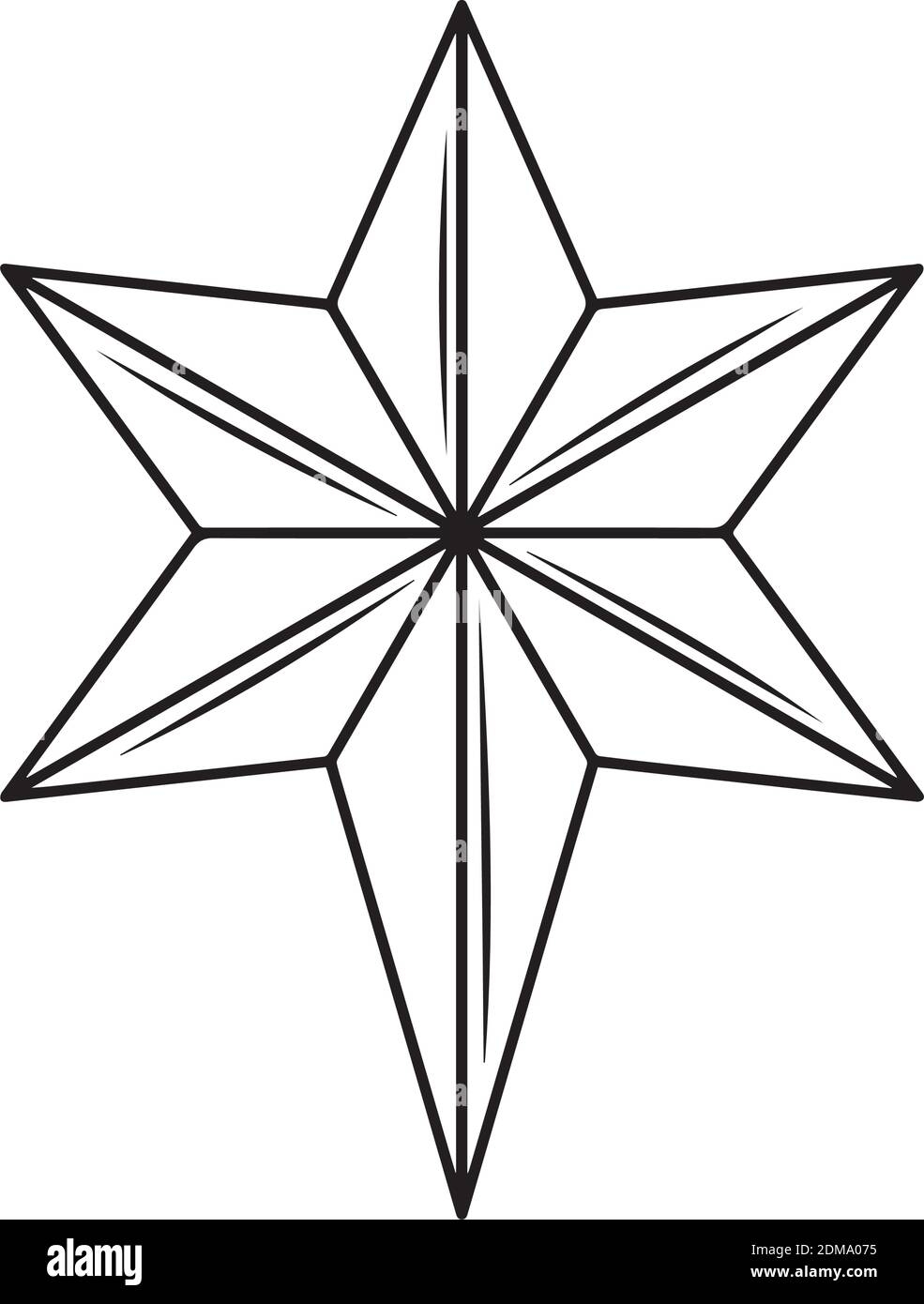 Bethlehem Star Template Printable