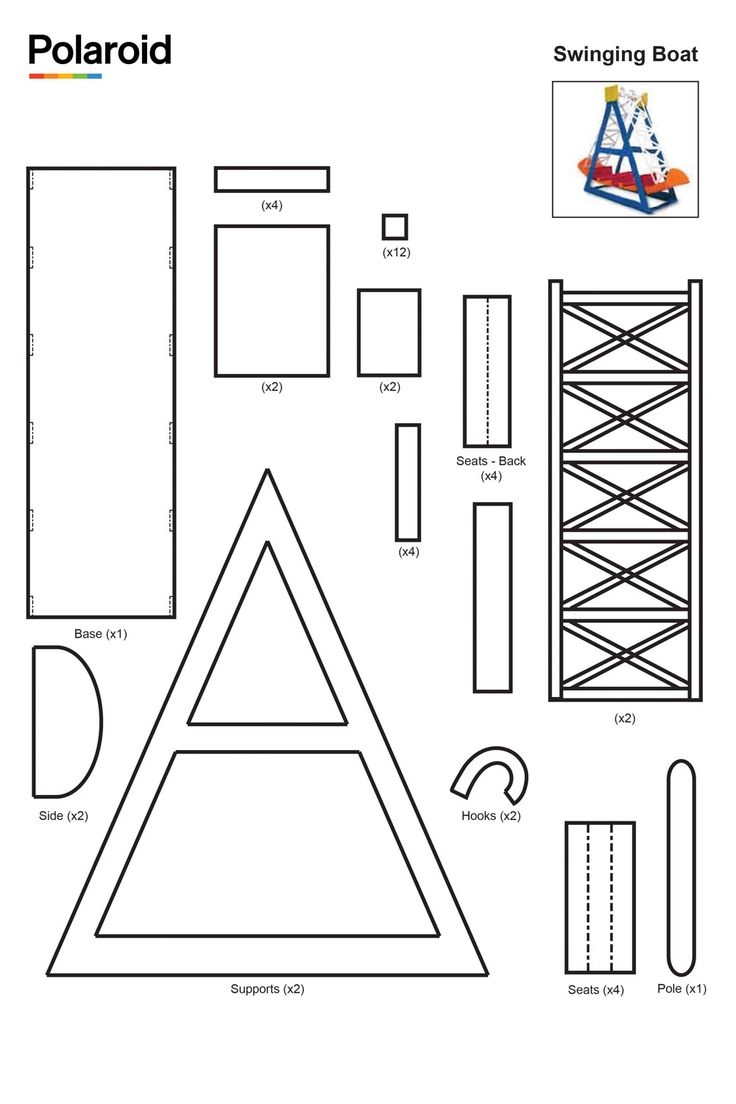 It s Time To Create Challenge Yourself With This 3D Swinging Boat 3d Pen Stencils Stencil Templates 3d Pen