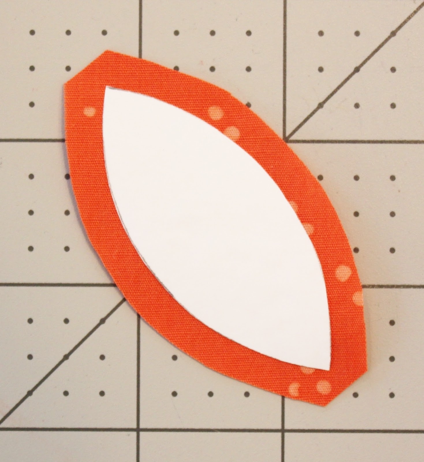Printable Orange Peel Template