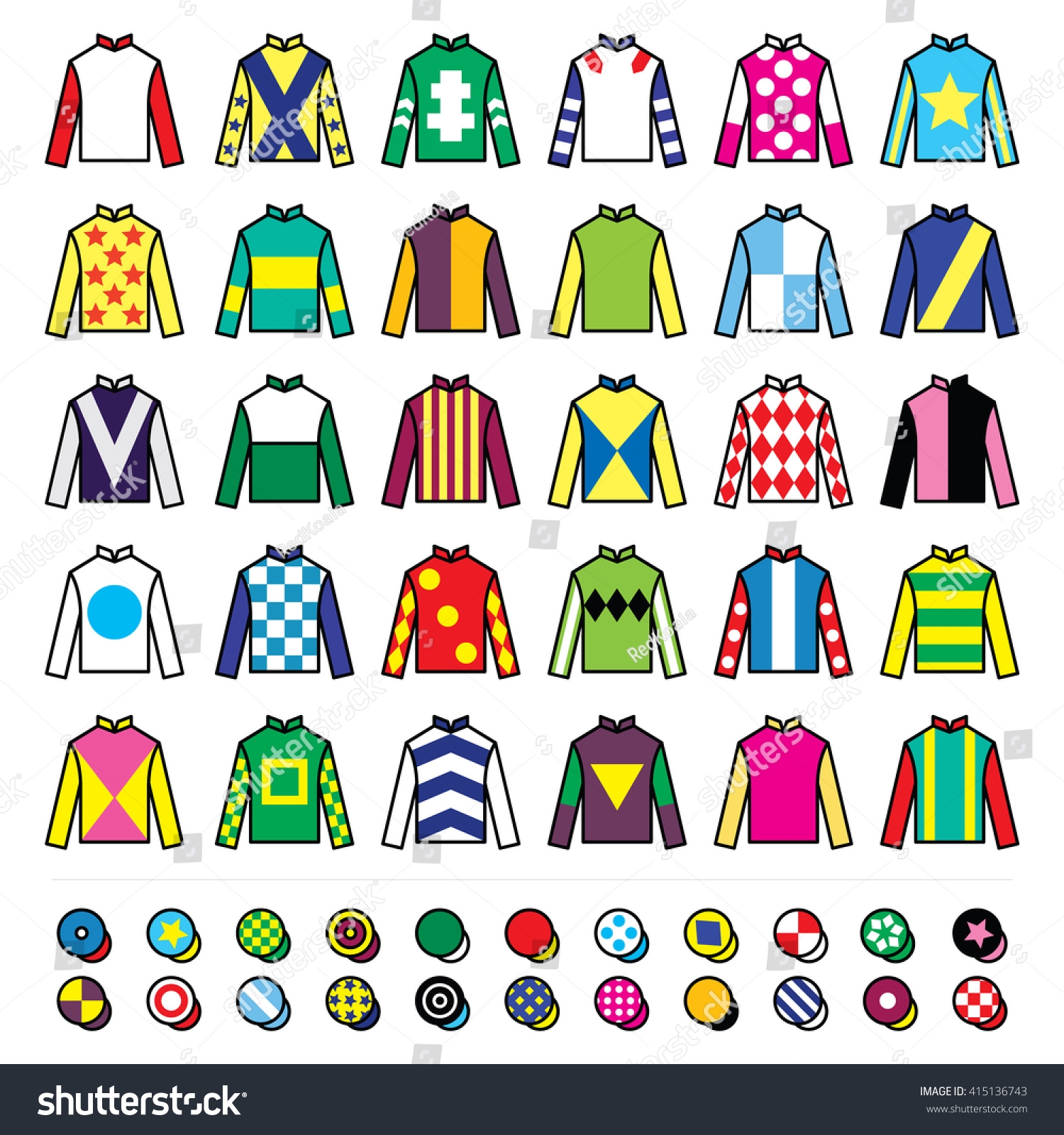Jockey Silks Over 101 Royalty Free Licensable Stock Vectors Vector Art Shutterstock