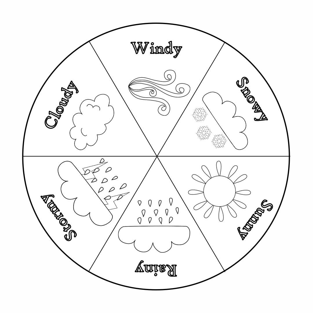 Printable Season Wheel Template