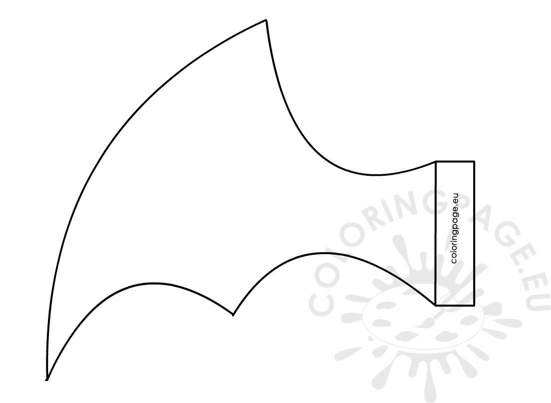Large Bat Wing Pattern DIY Bat Bat Wings Bat Wings Diy Diy Wings