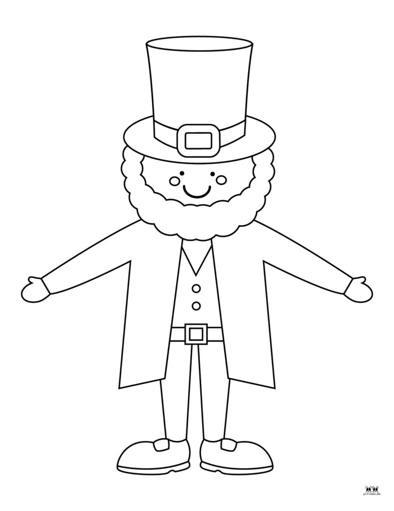 Leprechaun Coloring Pages Templates 50 FREE Printables Printabulls