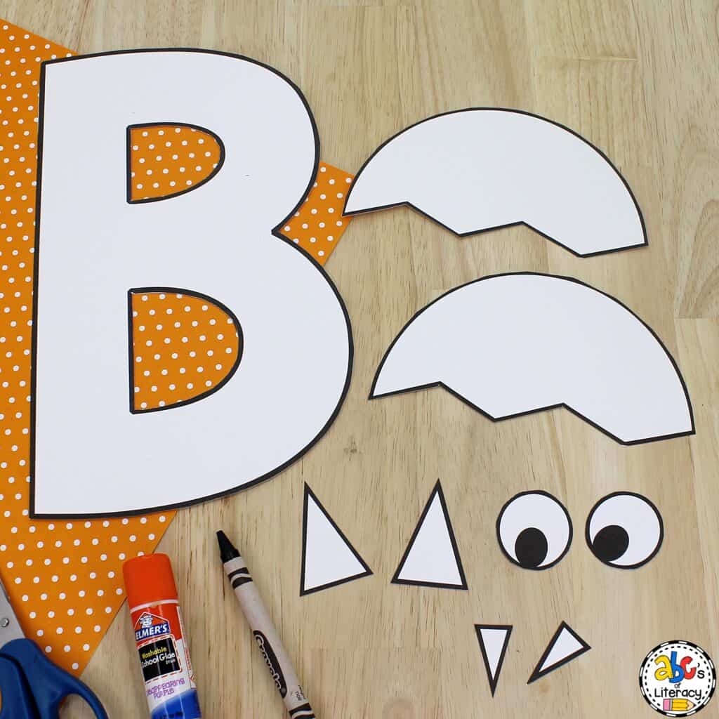 Letter B Bat Craft