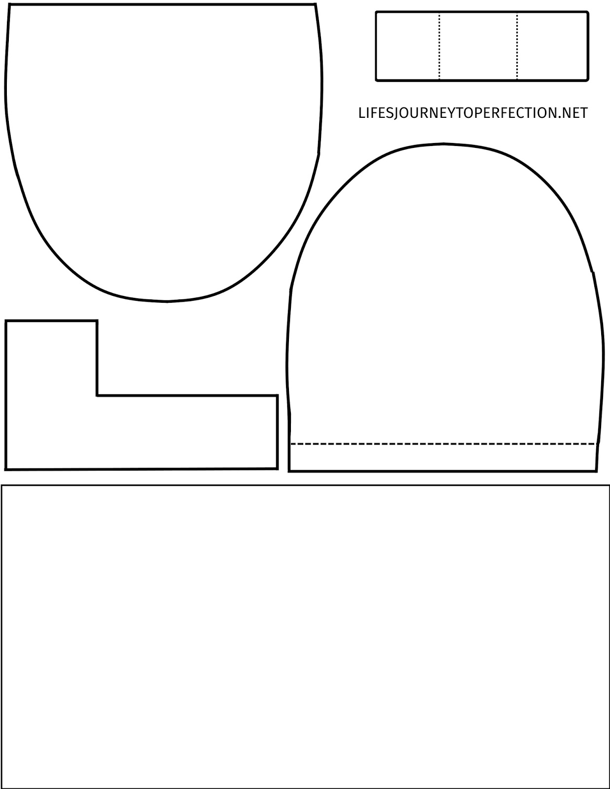Life s Journey To Perfection How To Make A Paper Mailbox Out Of 2 Sheets Of Card Stock 