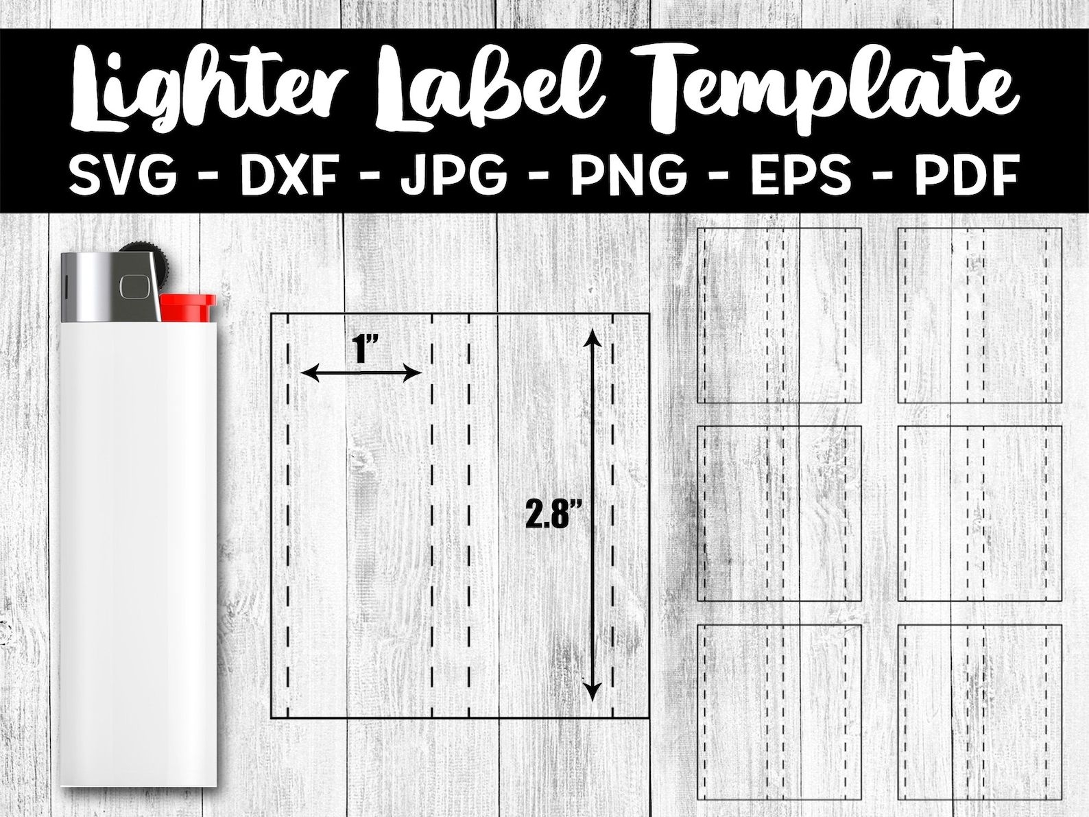 Lighter Label Template Lighter Wrap Template Blank Lighter Label Lighter Wrapper Lighter Sublimation Template Etsy Label Templates Custom Lighters Bic Lighter