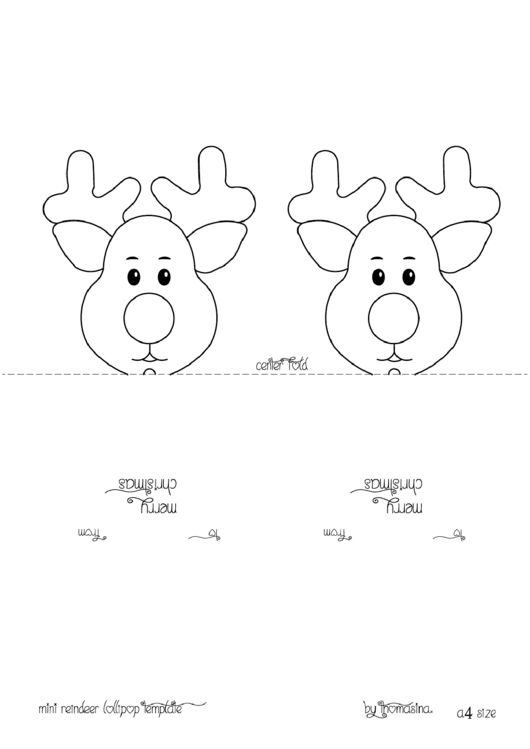 Looking For A Mini Reindeer Head Lollipop Template Download It For Free Reindeer Head Christmas Lollipops Christmas Gifts To Make