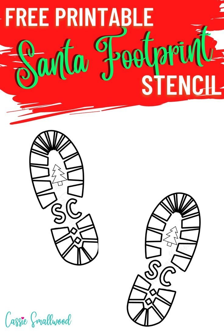 Magical Santa Footprints For Christmas Morning
