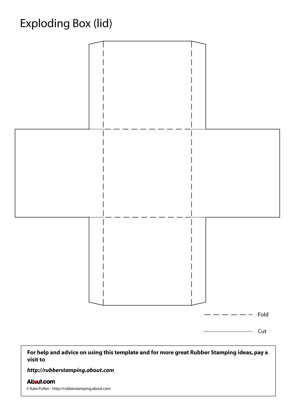 Easy Printable Box Template