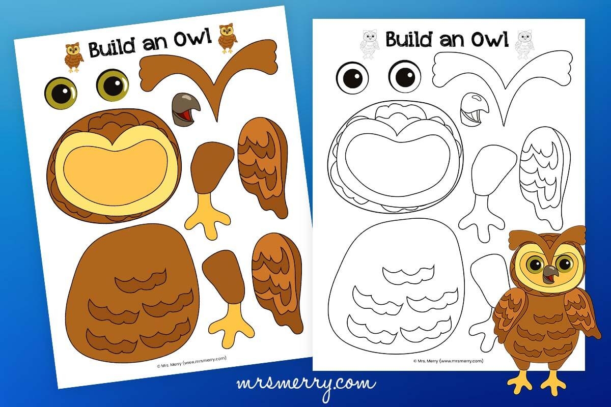 Owl Template Free Printable