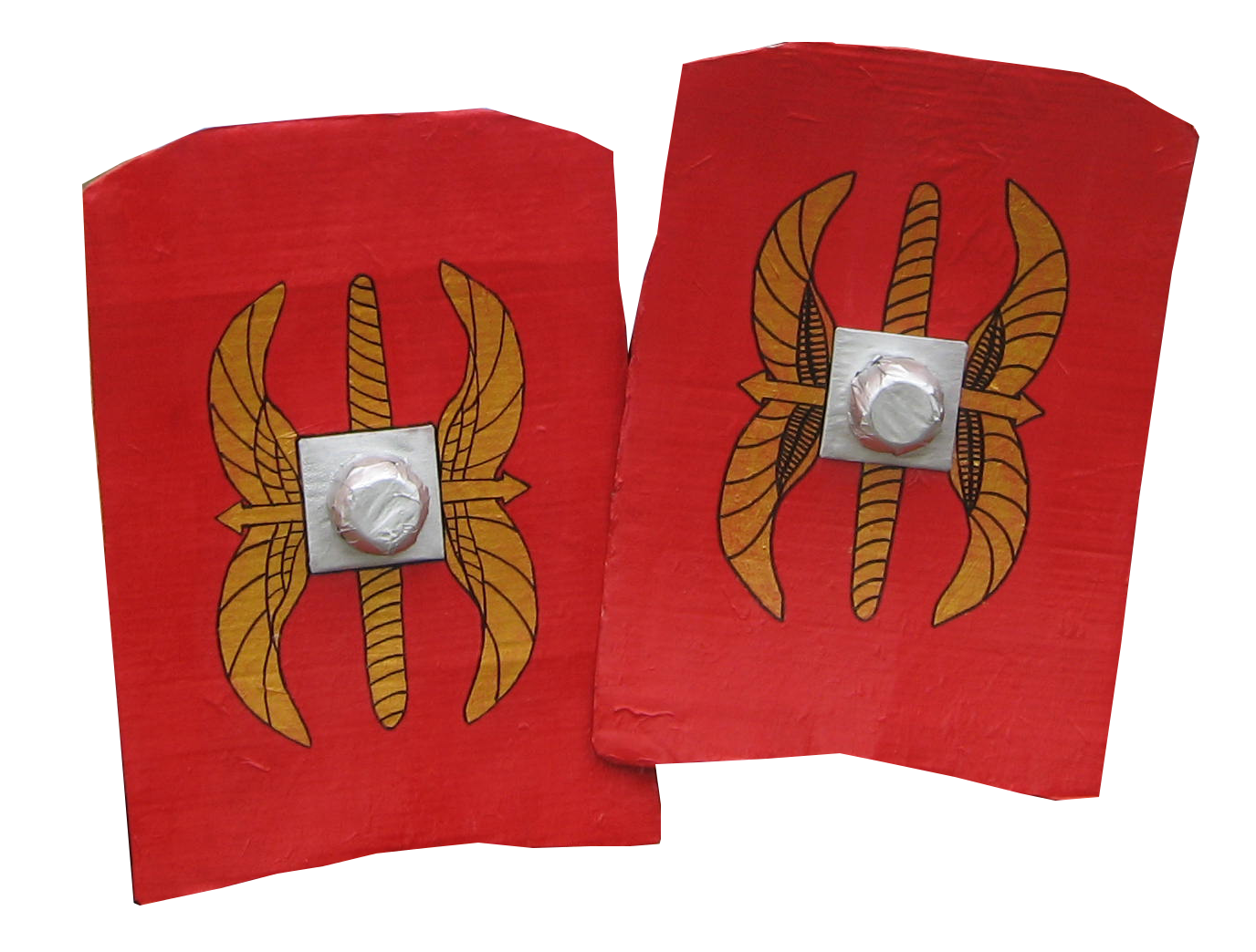 Printable Roman Shield Design Template