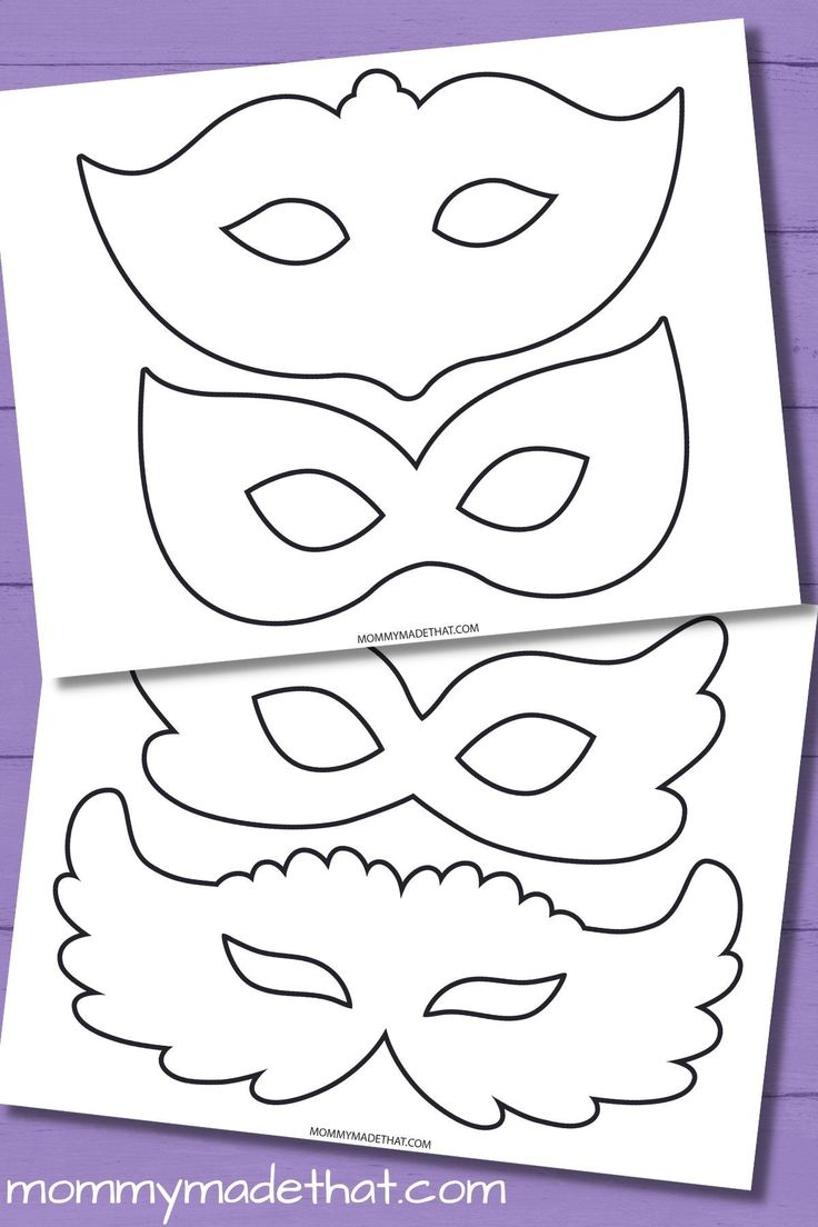 Masquerade And Mardi Gras Mask Templates Free Printables Mardi Gras Mask Template Mardi Gras Mask Mardi Gras Crafts