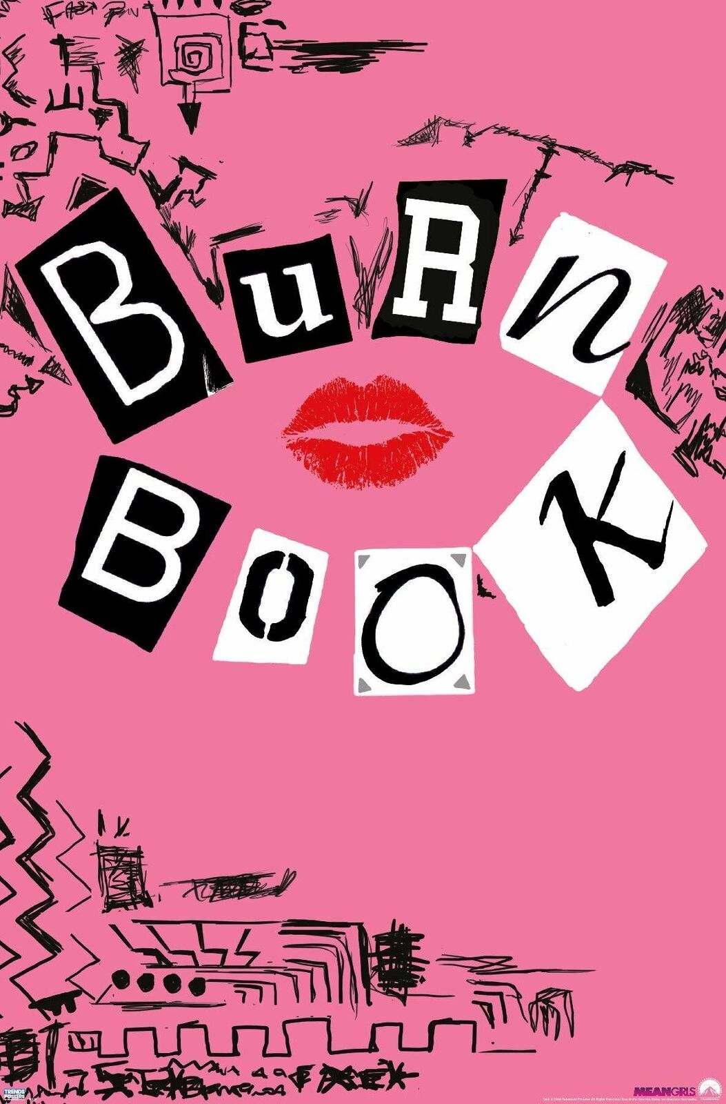 Printable Burn Book Template