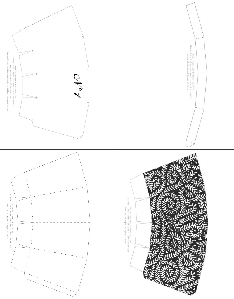 Popcorn Template Printable Free