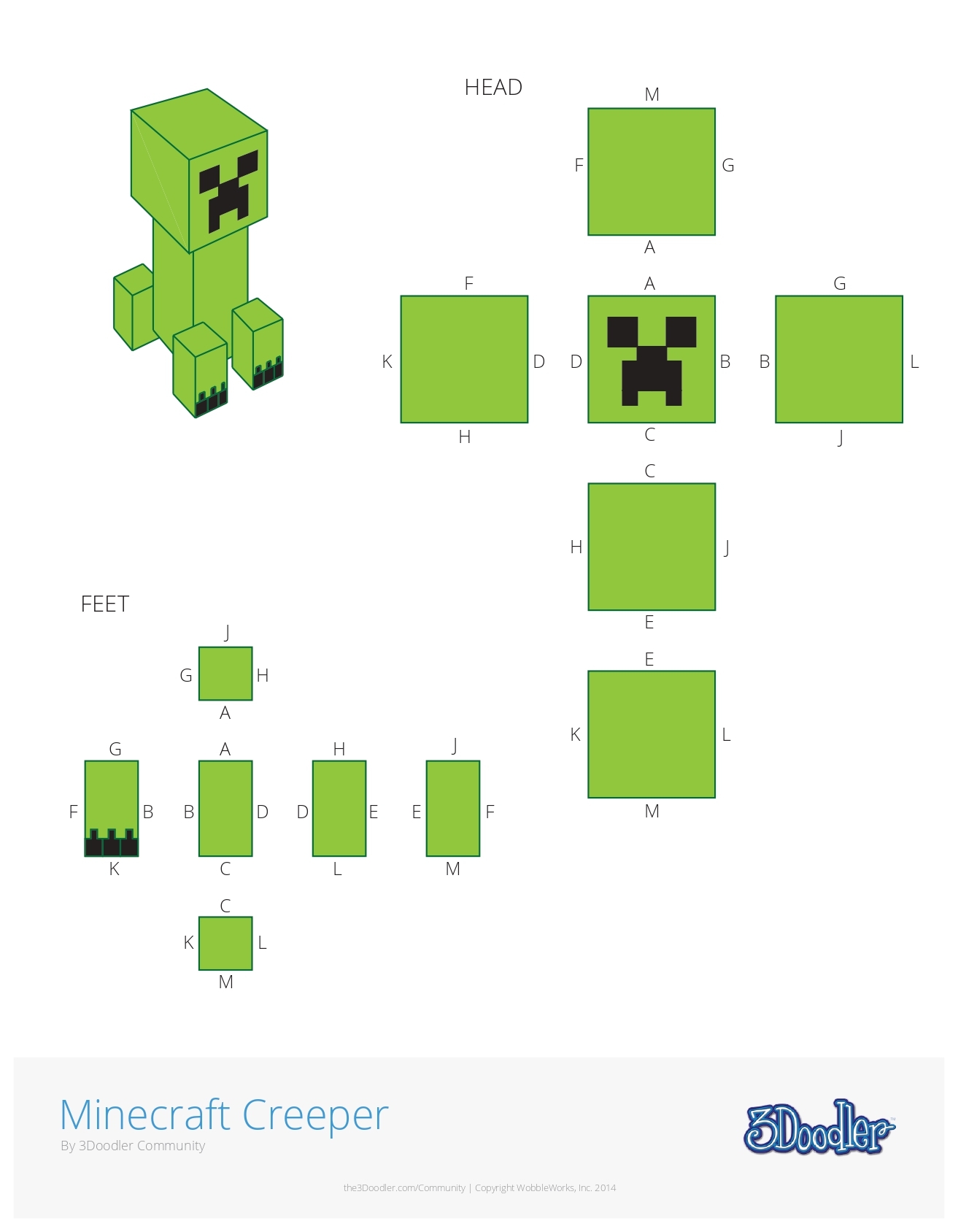 Free Printable 3D Pen Templates