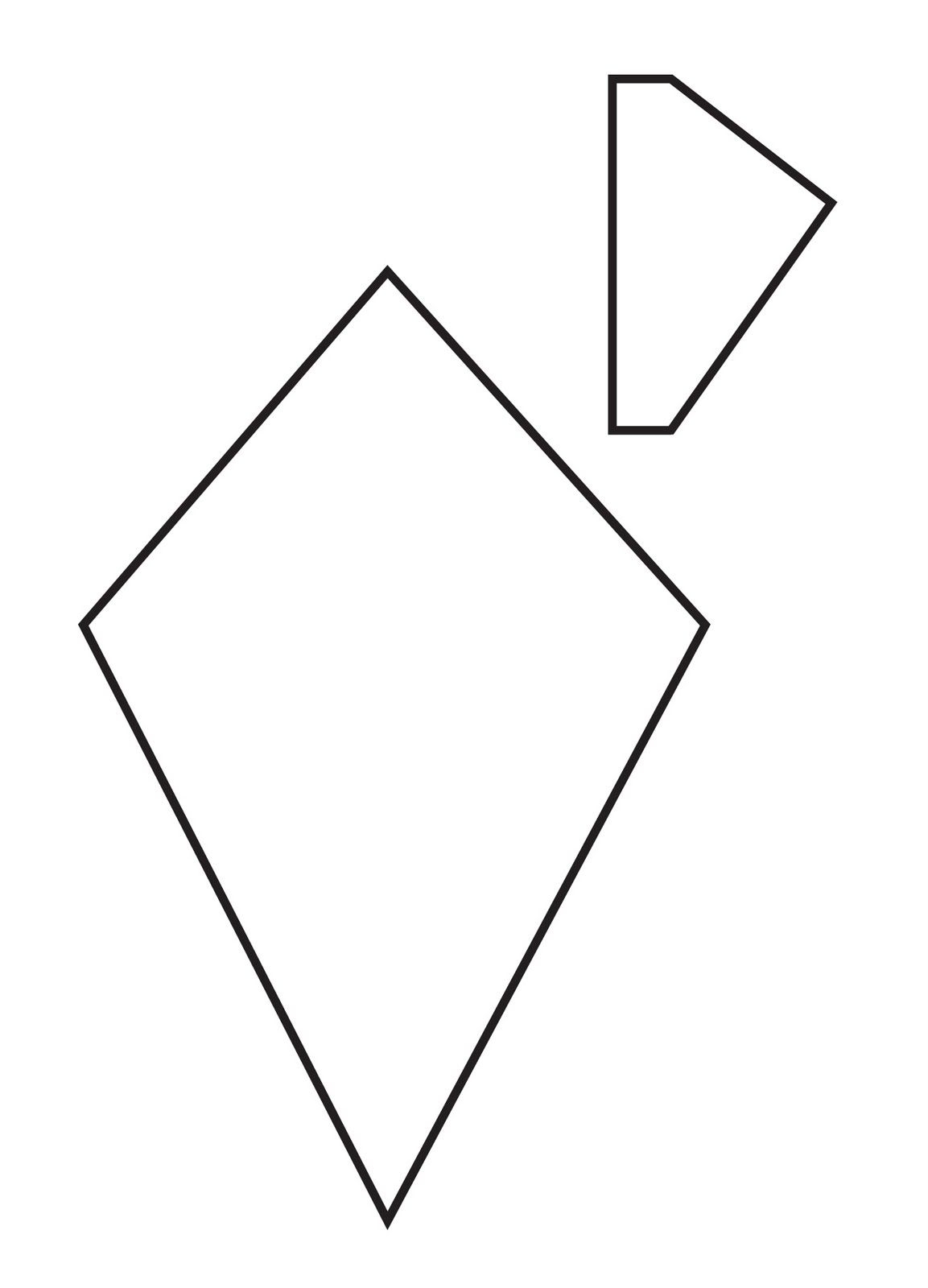 Free Printable Kite Template