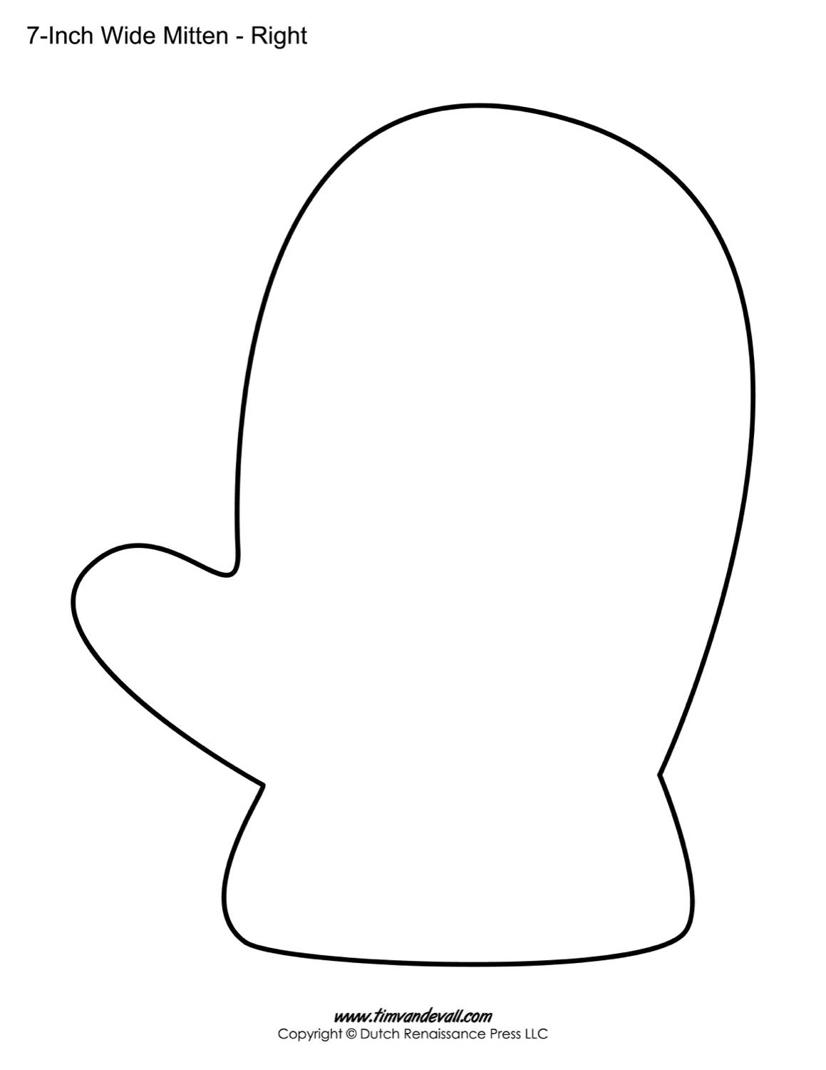 Mitten Templates Tim s Printables Mittens Template Felt Crafts Christmas Christmas Ornaments To Make