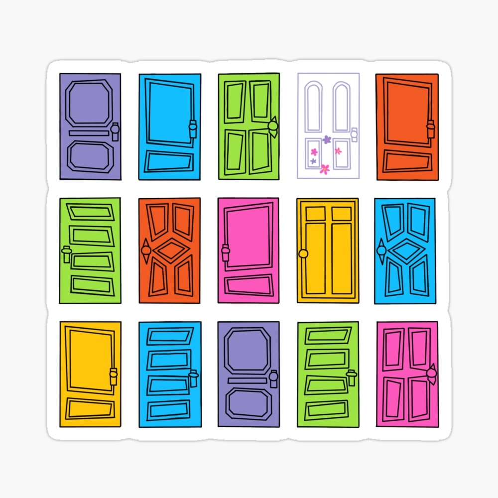 Printable Monsters Inc Door Templates