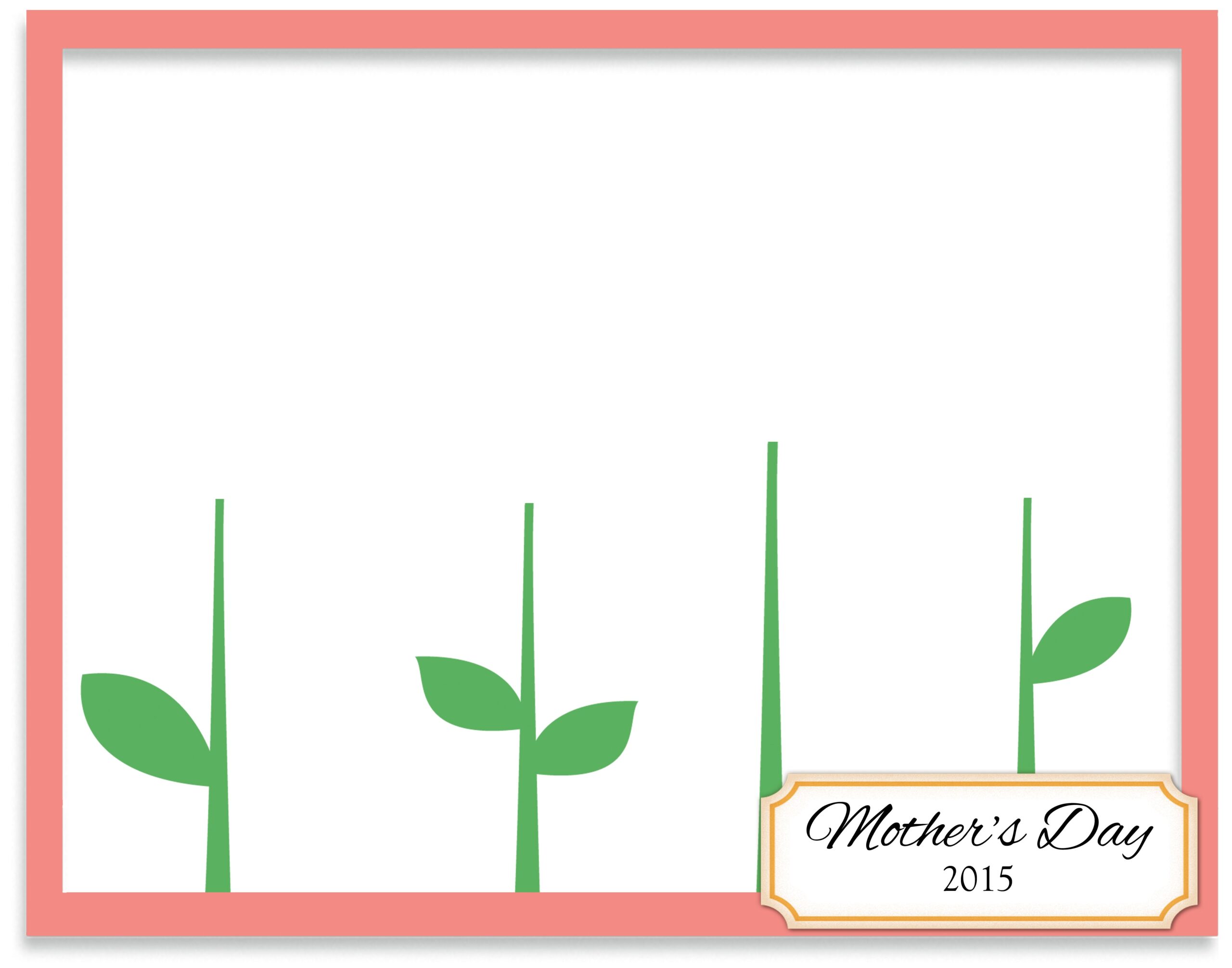 Flower Stem Template Printable