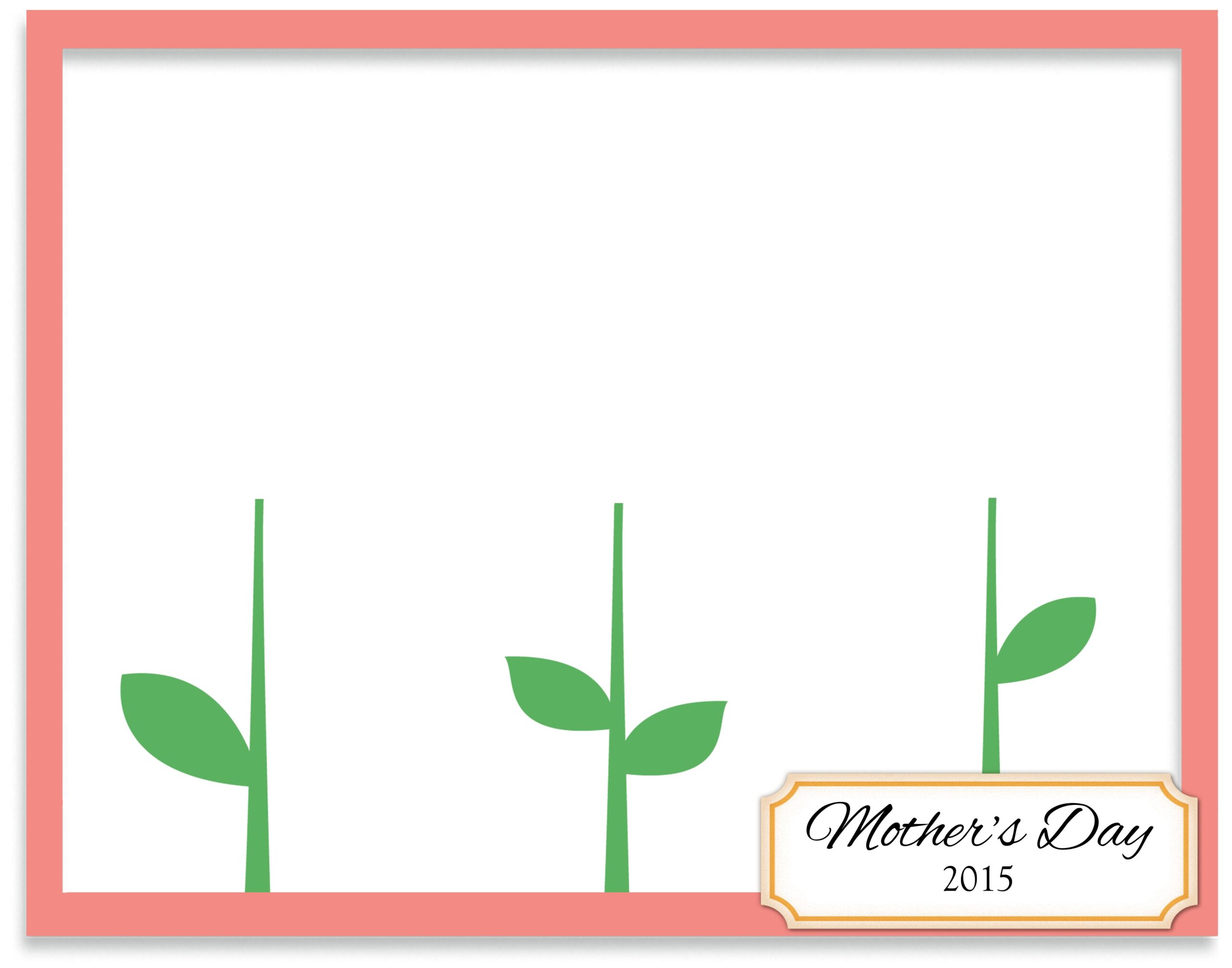 Flower Stem Template Printable Free