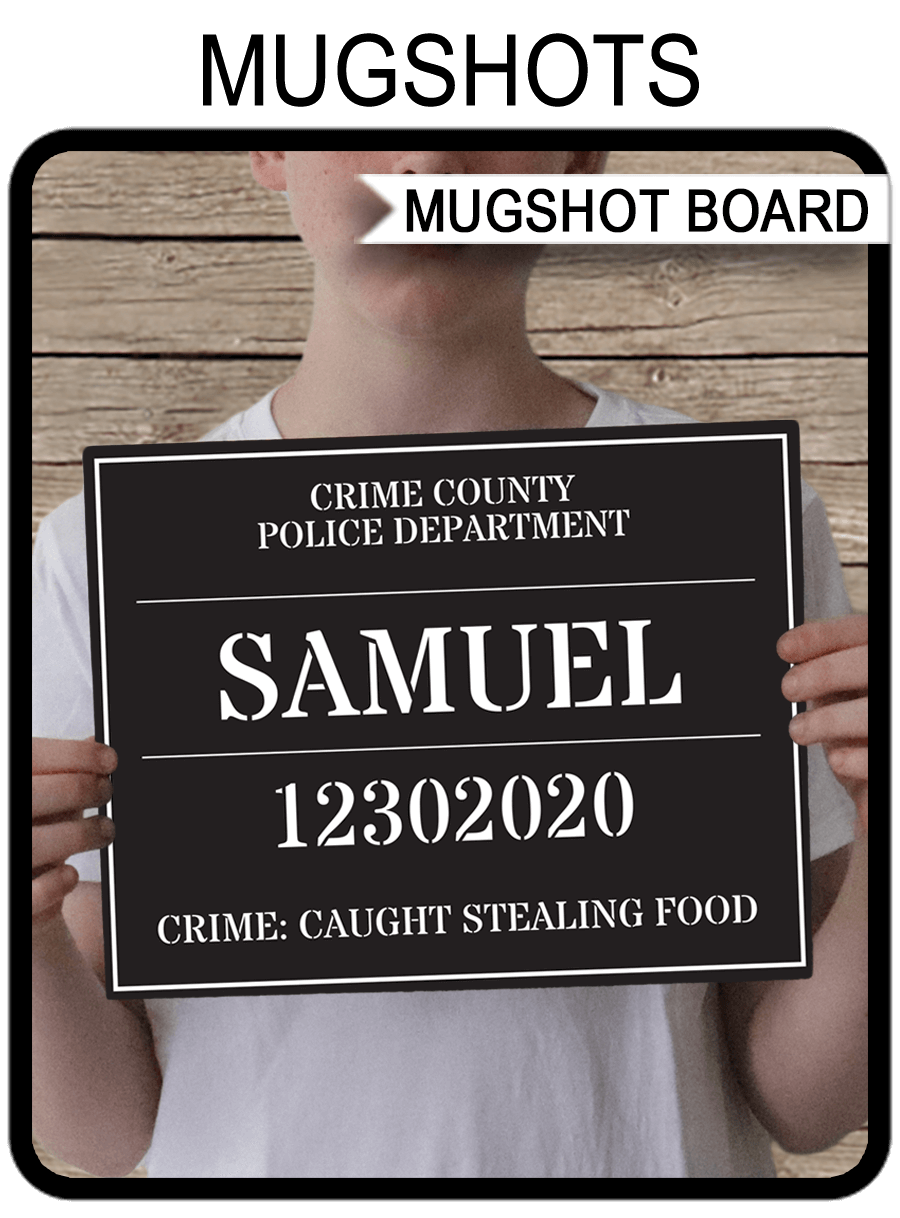 Editable Printable Jail Sign Template