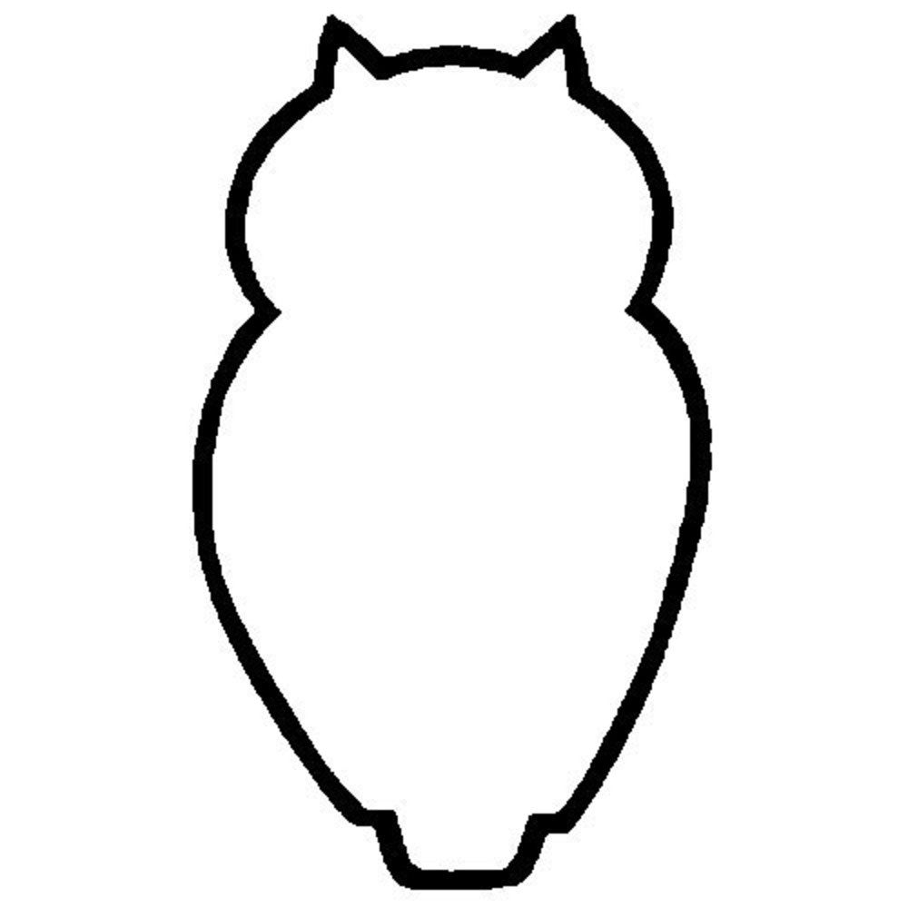Owl Cookies Owl Templates Owl Outline Owl Cookies