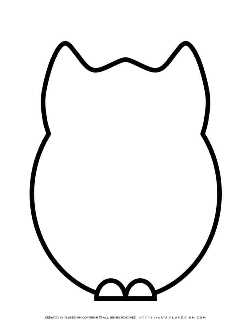 Owl Template Free Printable