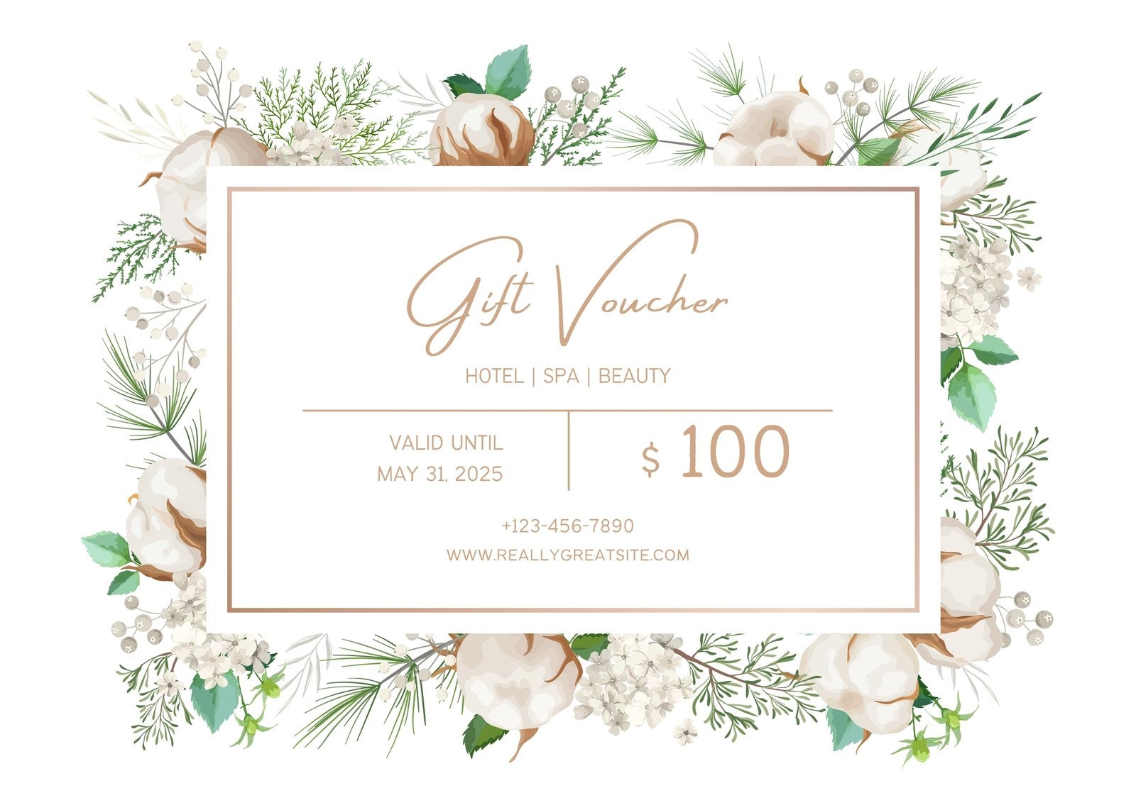 Page 4 Free Custom Printable Hotel Gift Certificate Templates Canva