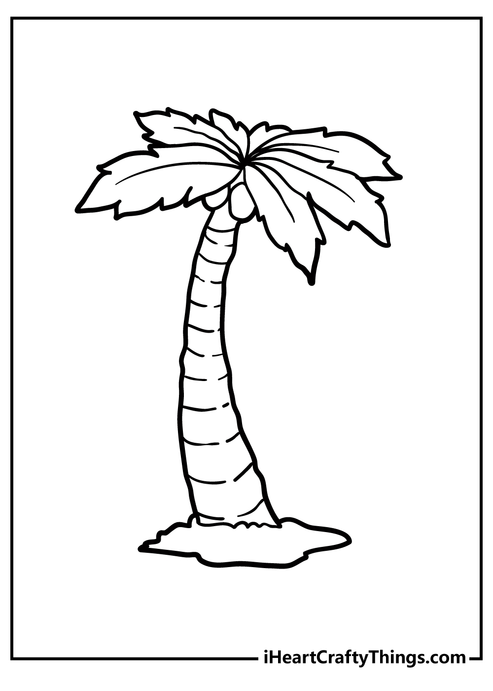 Palm Tree Template Printables