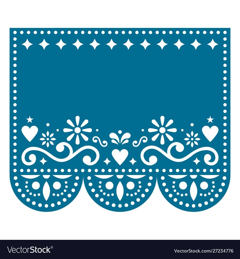 Papel Picado Template Free Printable