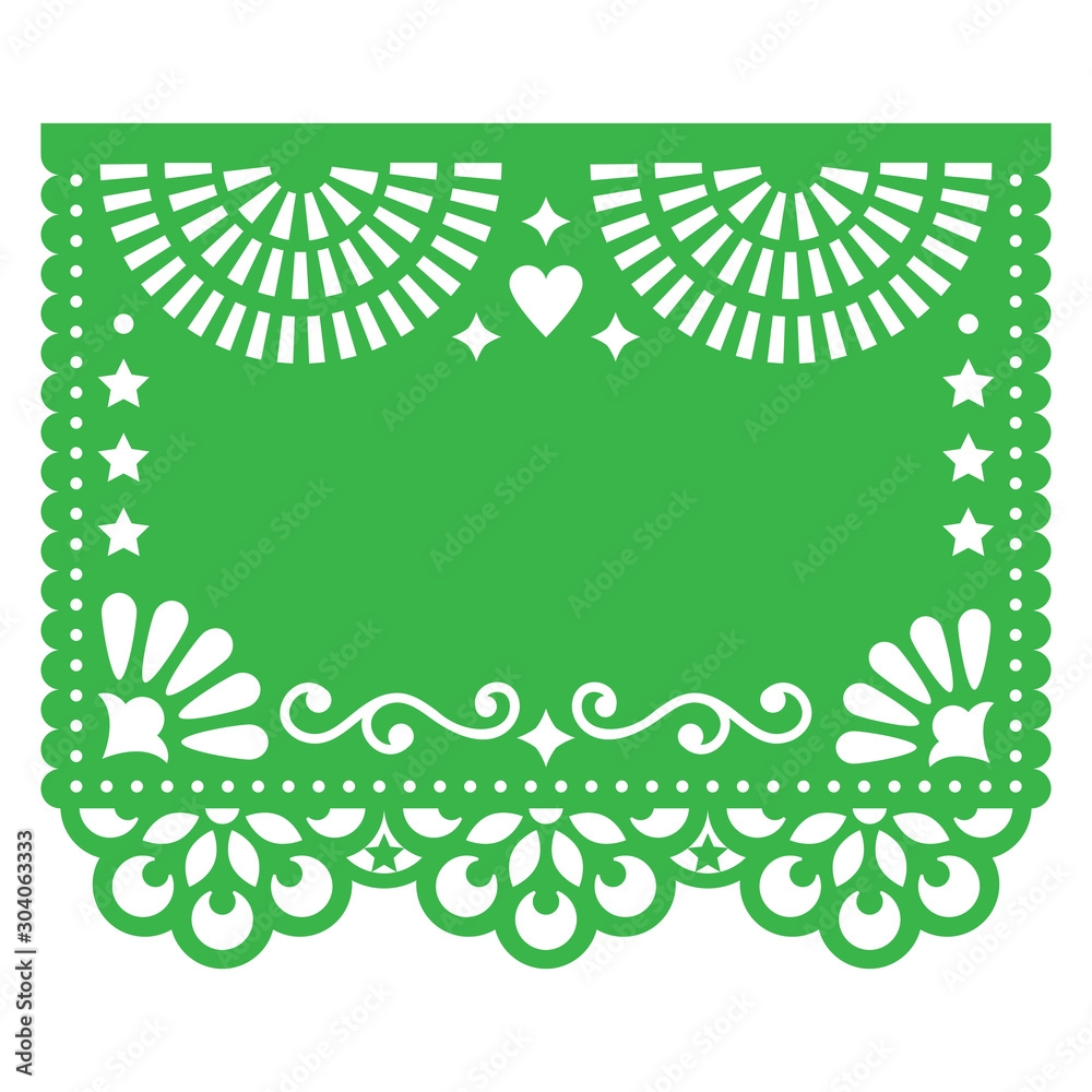 Papel Picado Template Printable