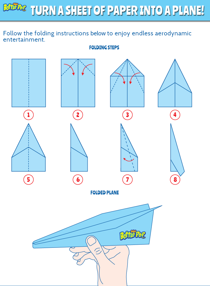 Paper Airplane Templates Free Printable