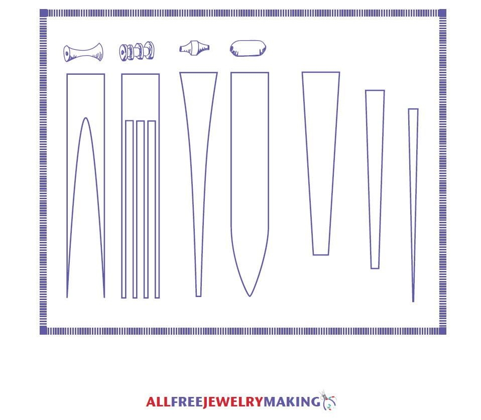 Paper Bead Pattern Printable Paper Beads Template Paper Beads Paper Bead Jewelry