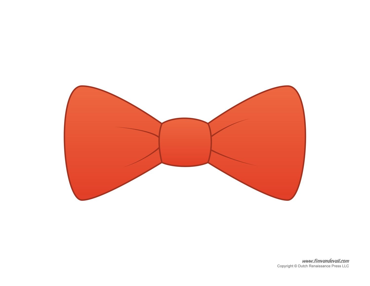 Bow Tie Template Printable