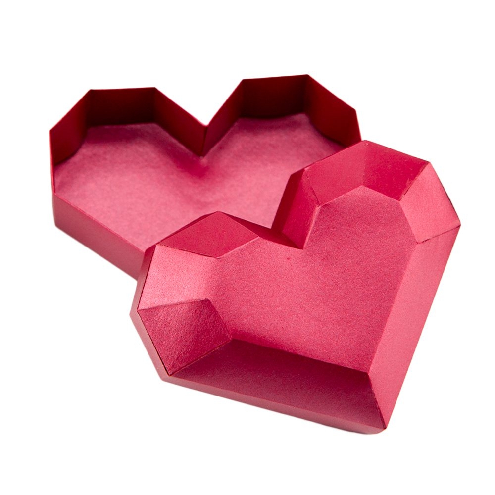 Printable Heart Box Template