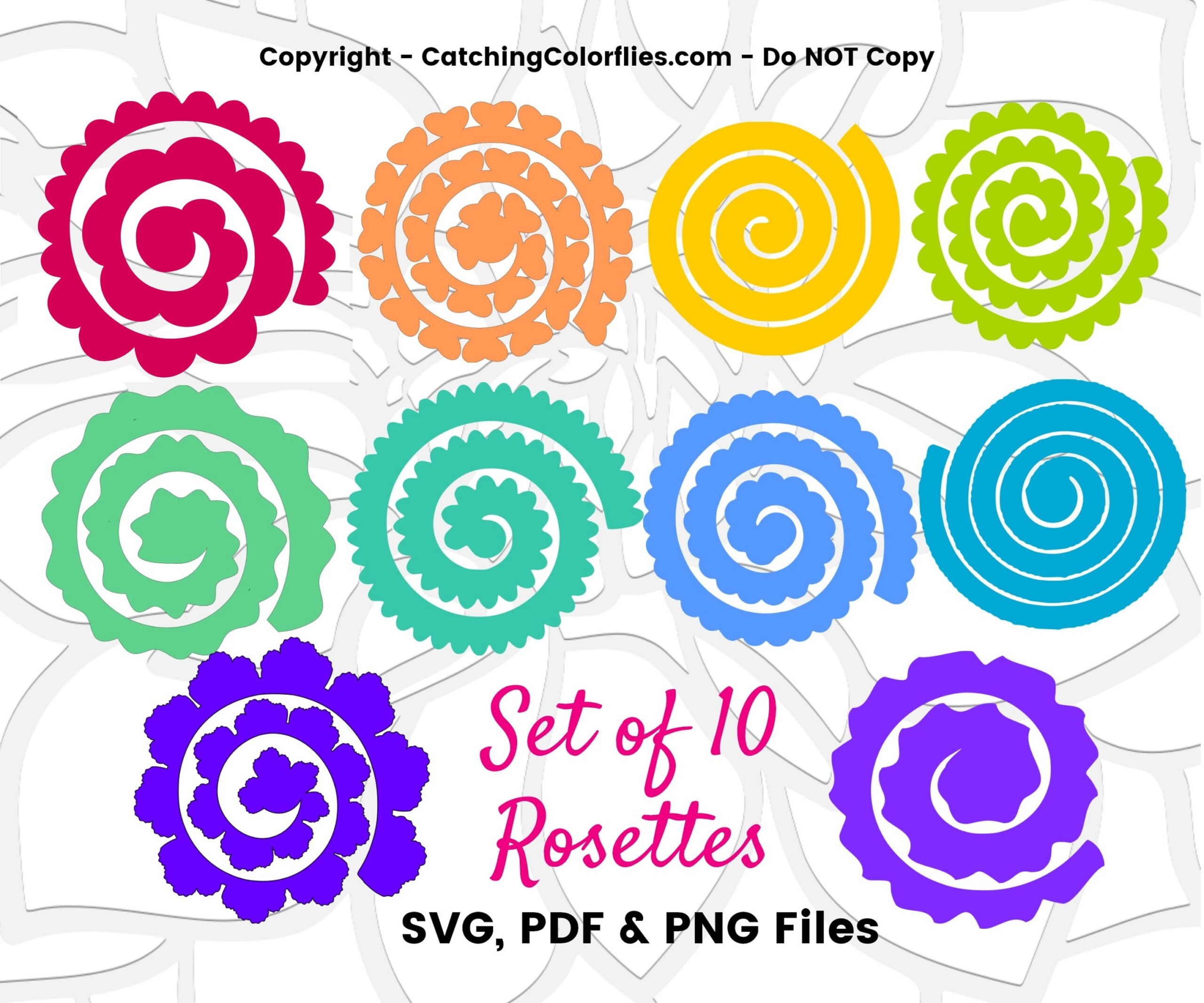 Paper Flowers Templates Printable