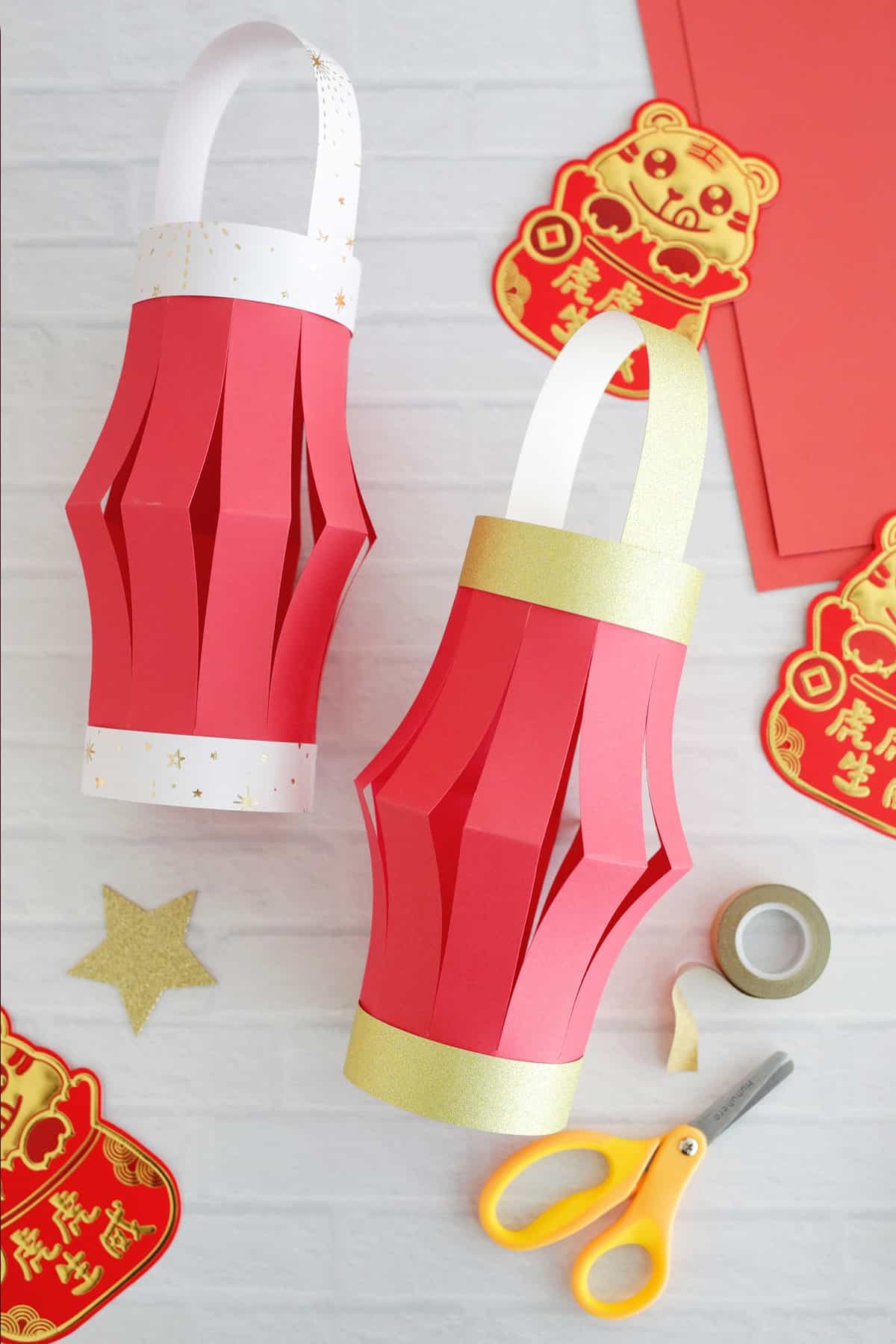 Free Printable Paper Lantern Templates