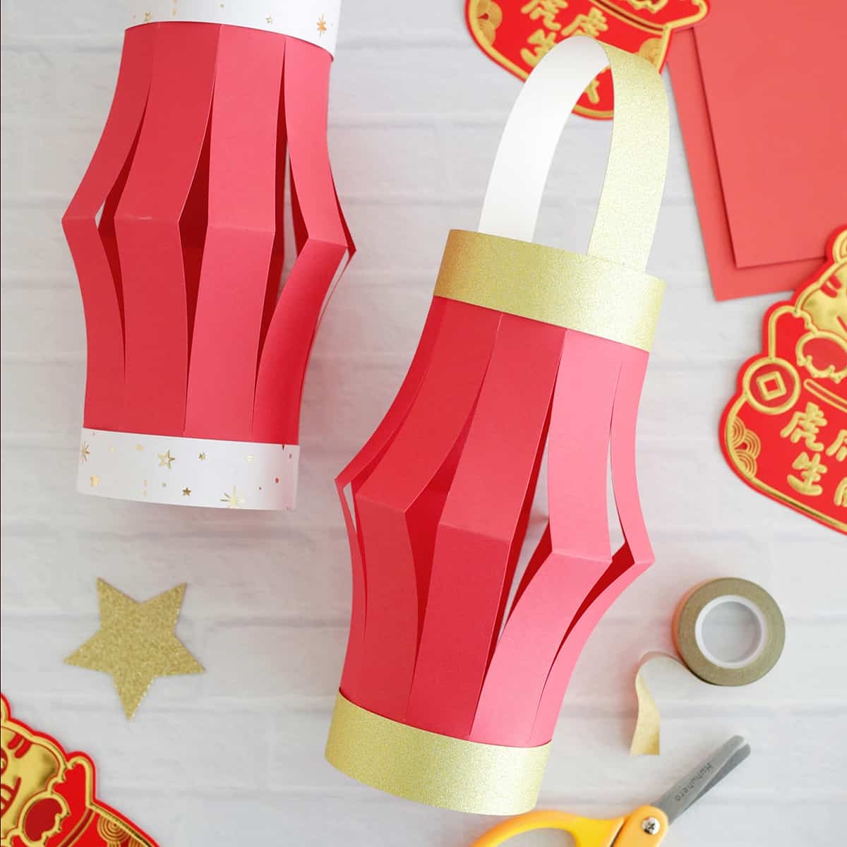 Cut Out Chinese Lantern Template Printable