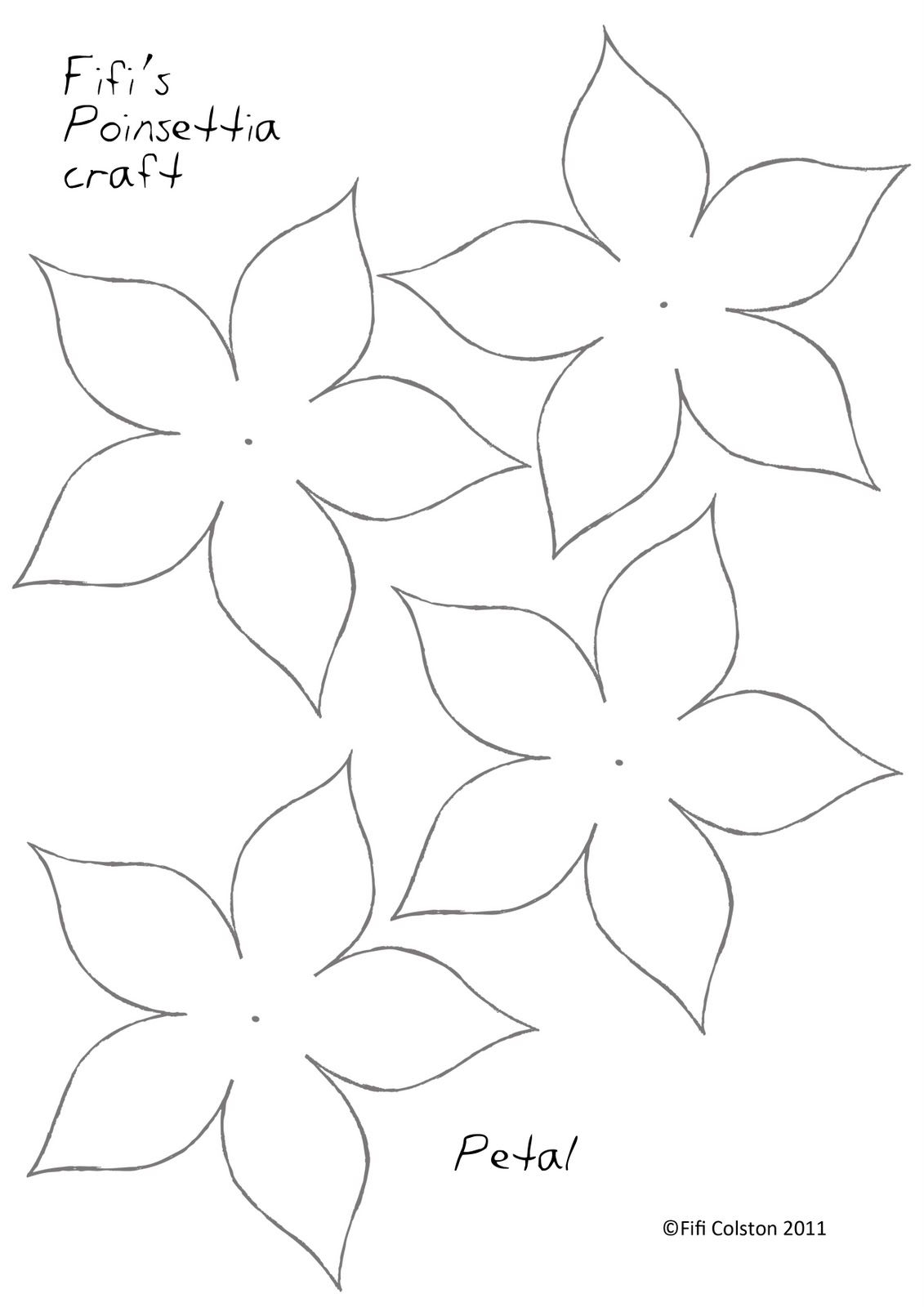 Paper Poinsettias Here They Are Pretty Poinsettia Flowers As Seen On Good Morning Today Paper Flower Patterns Paper Flower Template Paper Flowers Craft