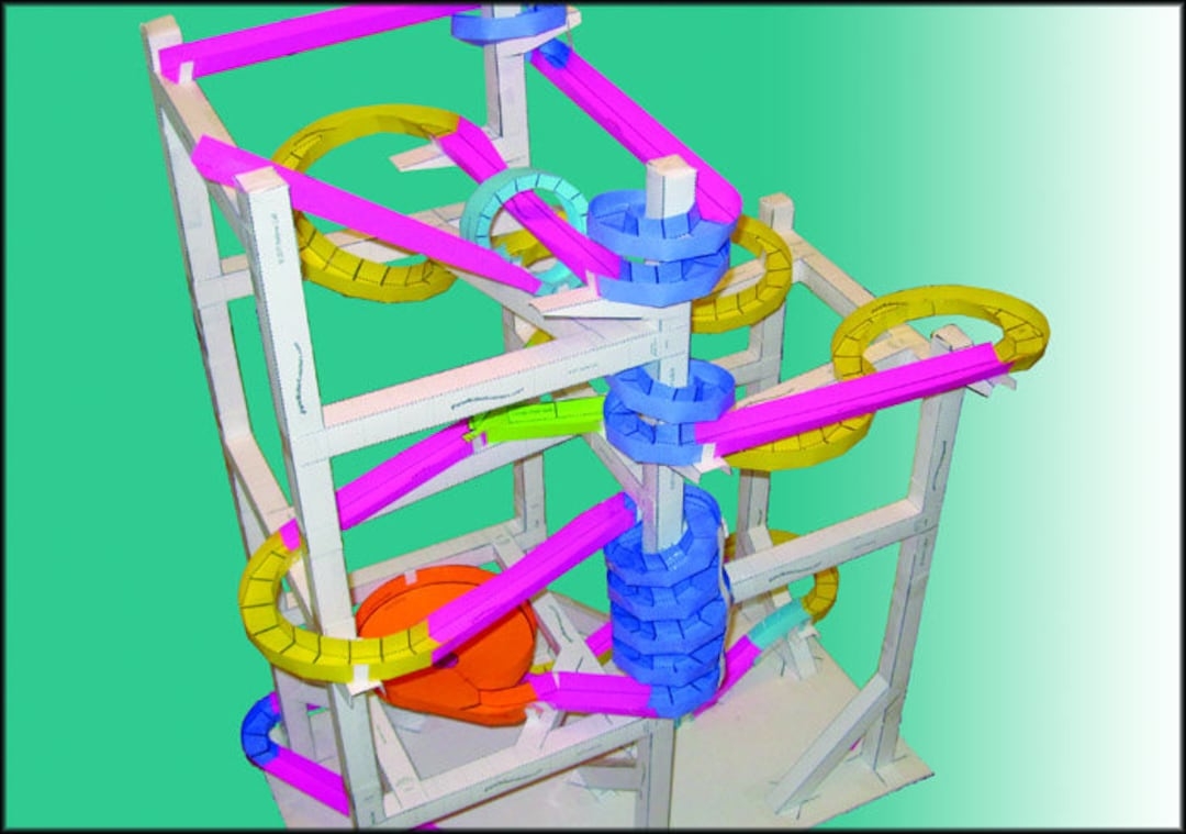 Printable Paper Roller Coaster Track Template
