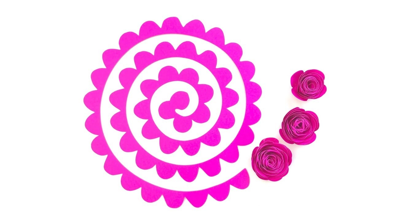 Paper Rose Template YouTube
