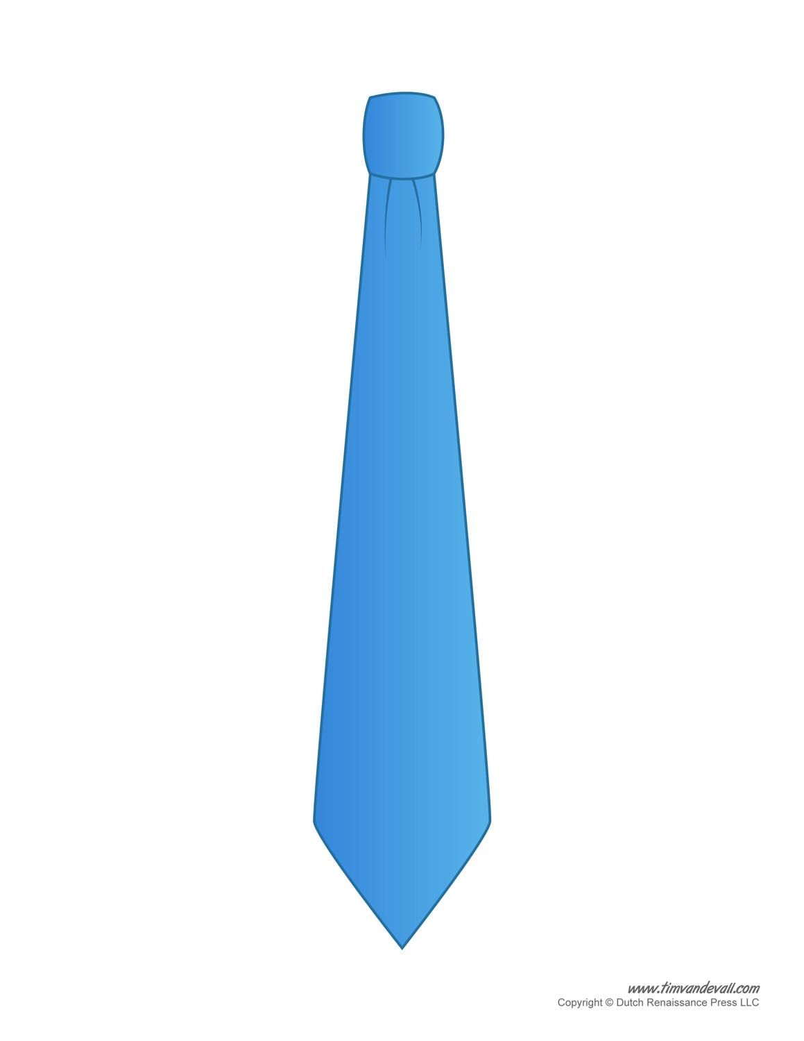 Paper Tie Templates For Kids Tim s Printables