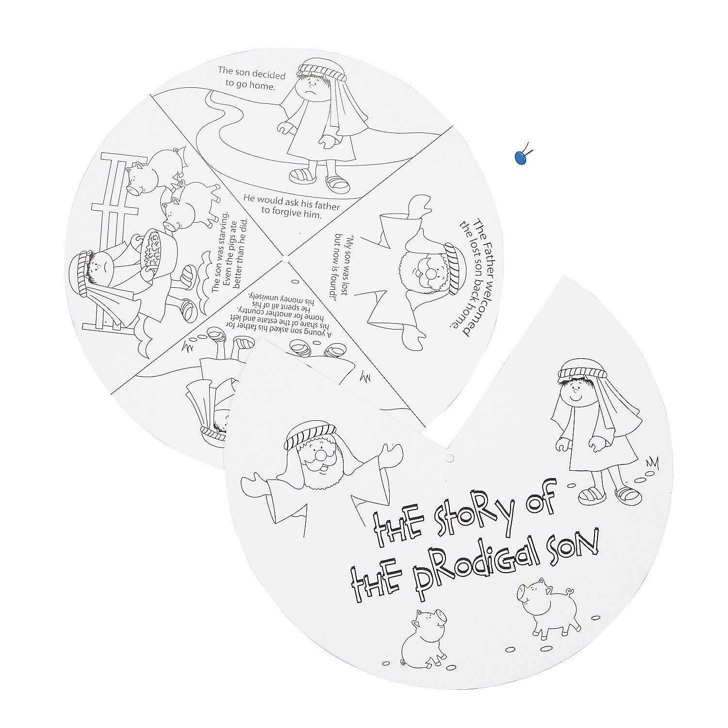 Printable Prodigal Son Craft Template