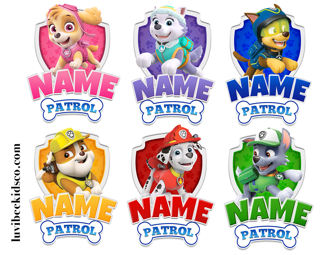 Paw Patrol Birthday Shirt Transfers See More And Have Them Customized For Your Next Party Over Paw Patrol Birthday Paw Patrol Birthday Shirt Paw Patrol Party