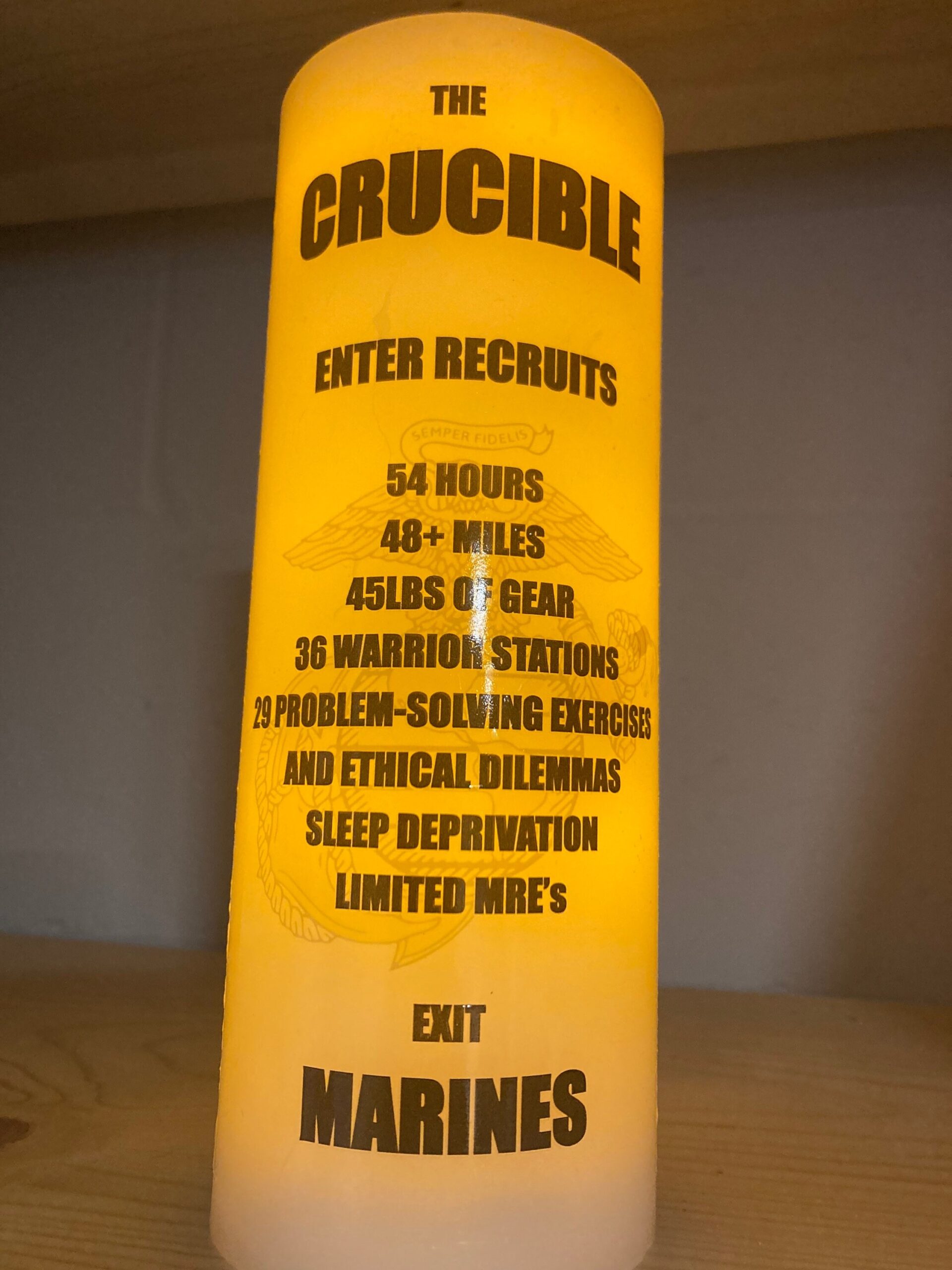 PDF File Only USMC Crucible Decal Etsy