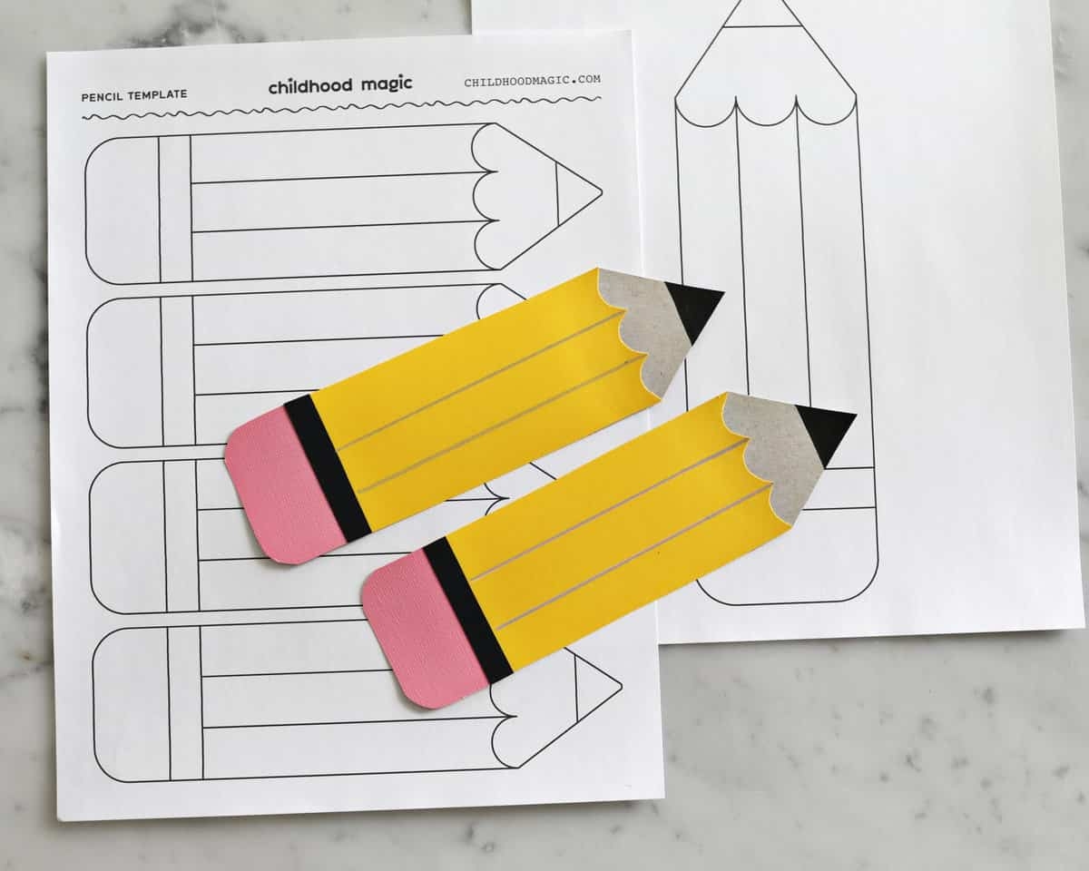 Free Printable Pencil Template