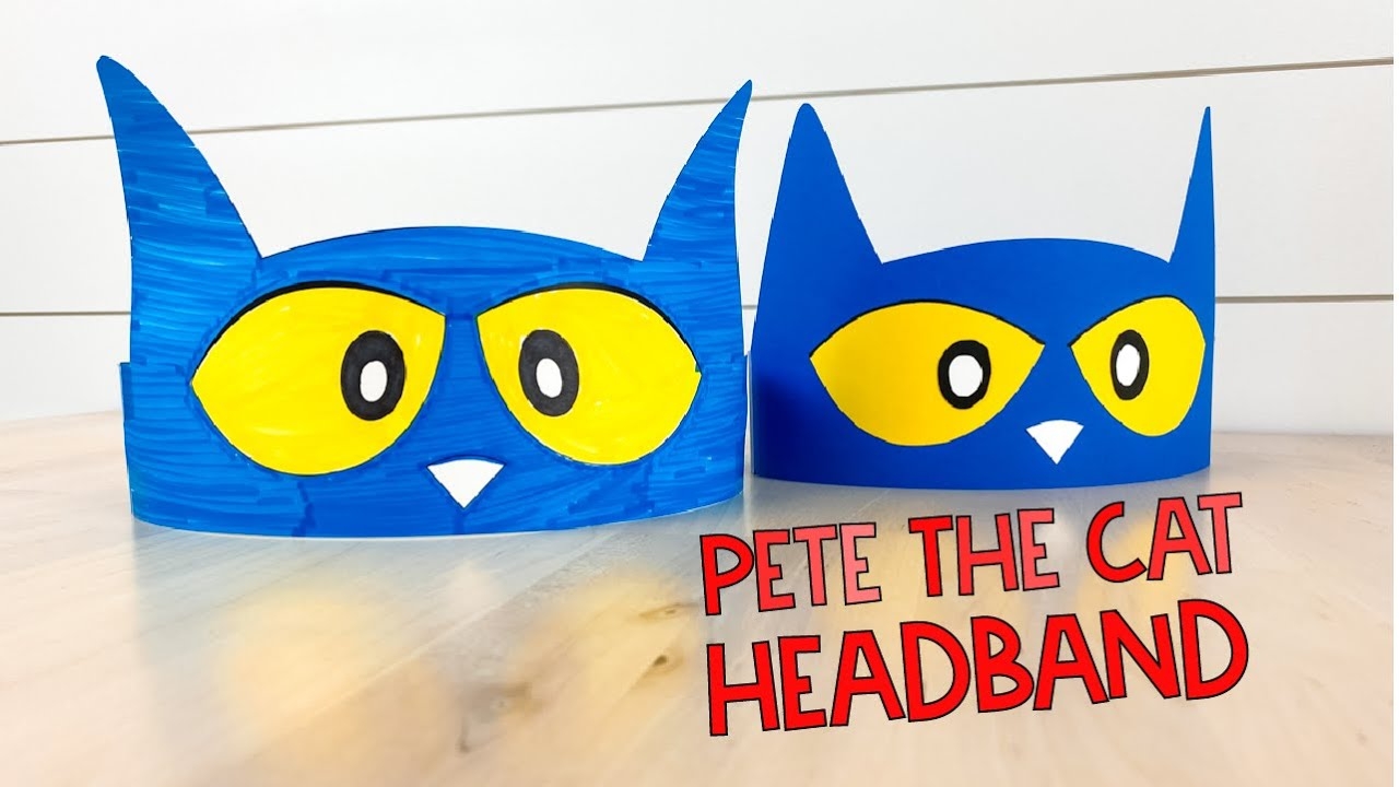 Pete The Cat Headband Template Printable