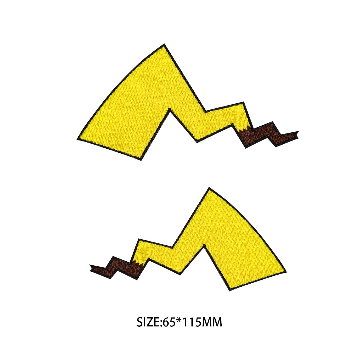 Printable Pikachu Tail Template