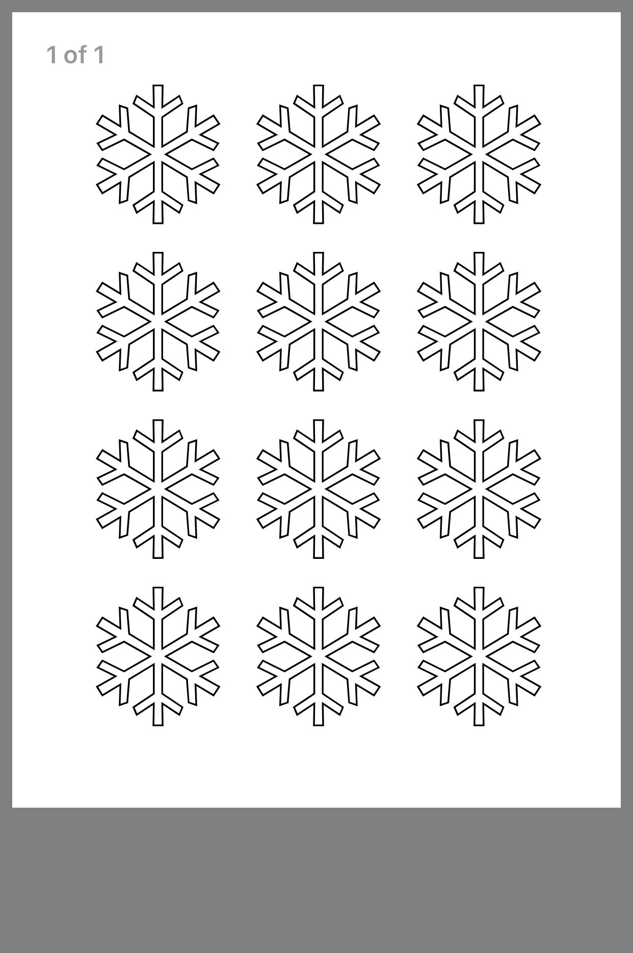 Pin By Missy McRay On Cake Snowflake Template Royal Icing Transfers Royal Icing Templates