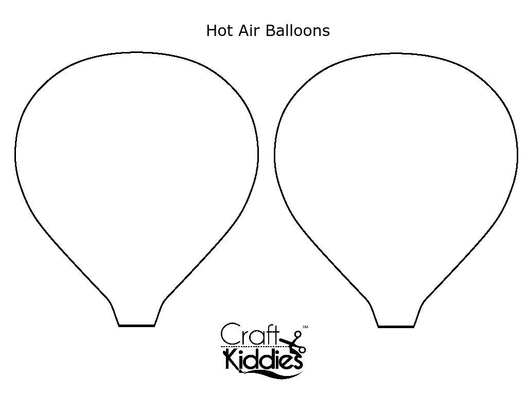 Pin By Poppykokkino On AFSC Balloon Template Hot Air Balloon Craft Balloon Crafts